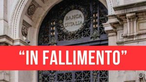Ultim'ora: la storia Banca Popolare italiana è finita sul lastrico