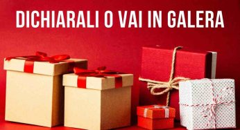 Dichiarazione dei redditi: ora ti arrestano se non dichiari i regali di compleanno | Anche quelli fanno ISEE