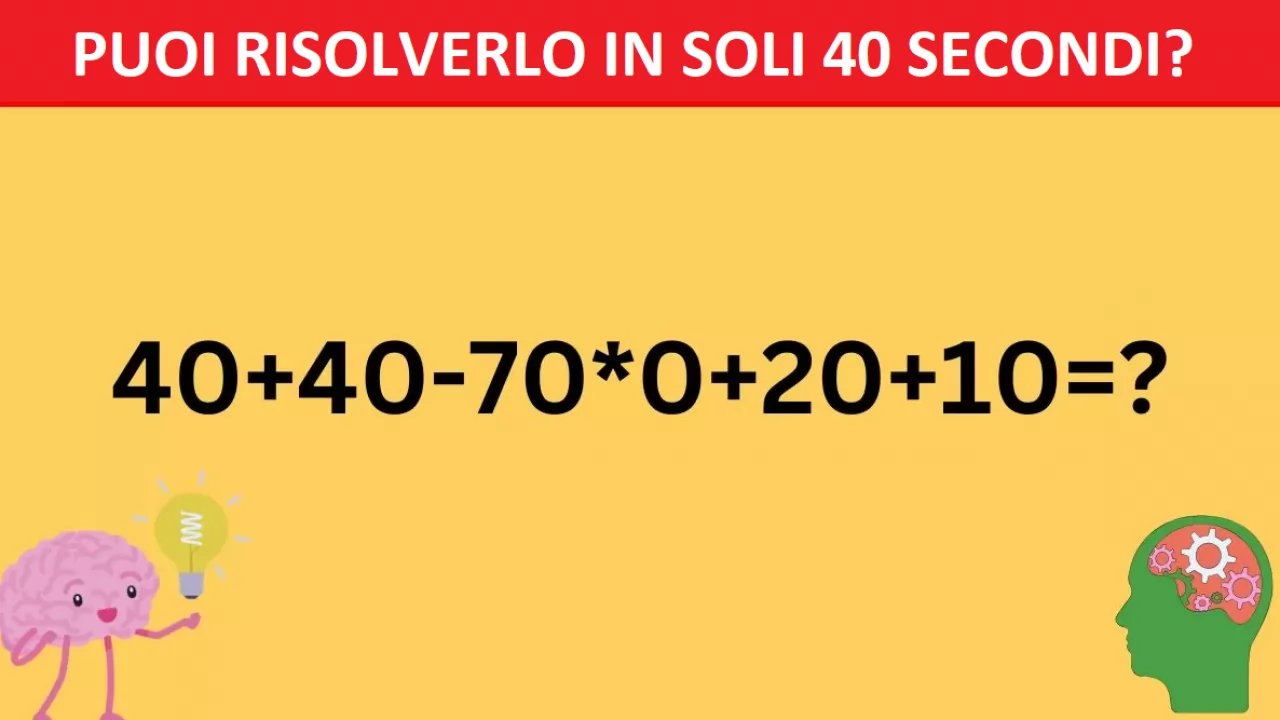 Test matematico (web) - moralizzatore.it