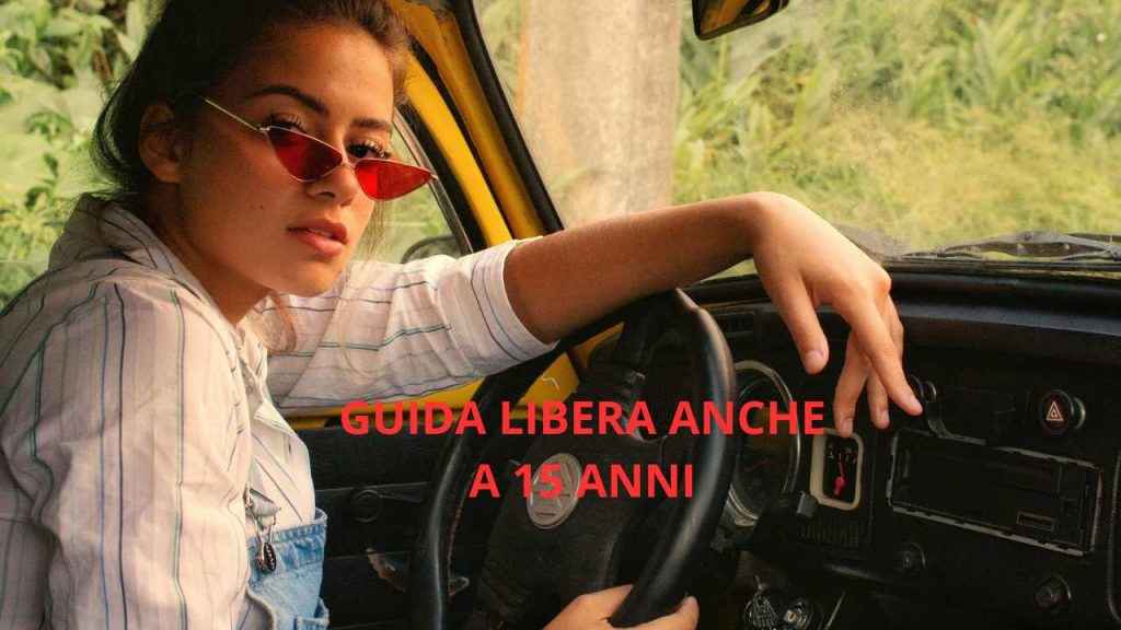 Quindicenne al volante