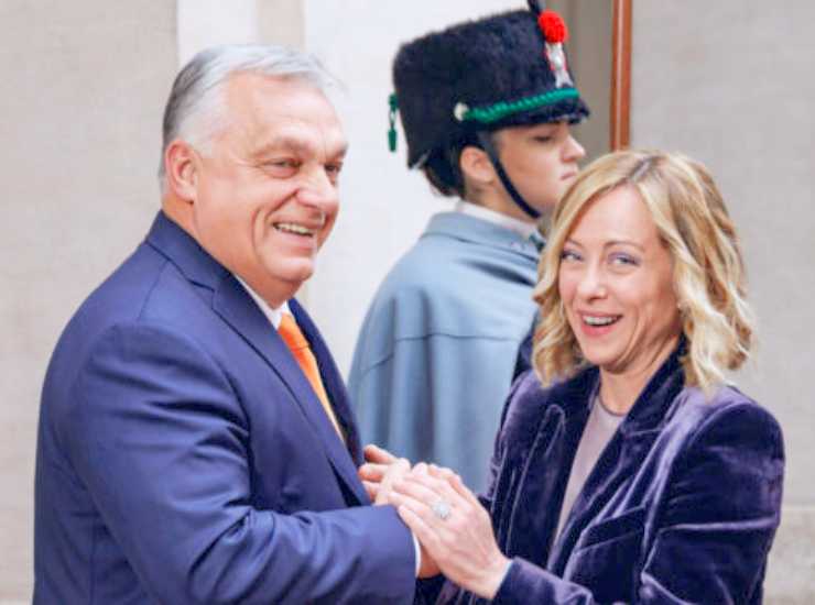 Meloni Orbàn