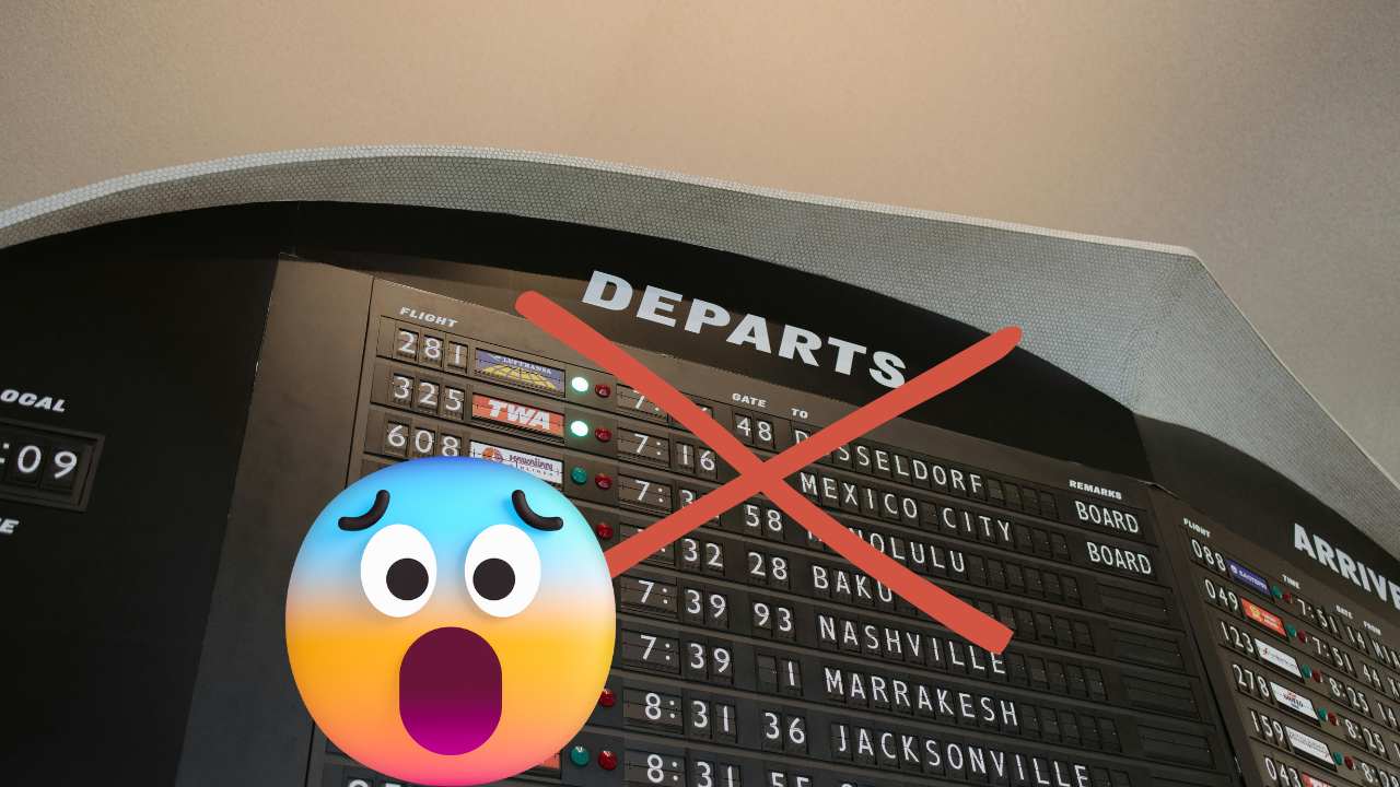 Voli cancellati